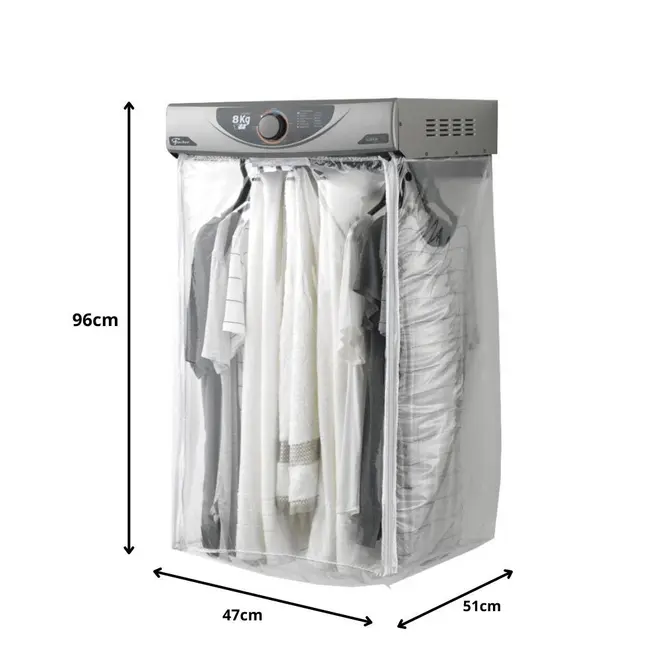 Secadora de Roupas Fischer 8Kg Super Ciclo Parede Suspensa