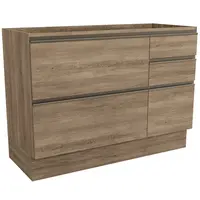 Balcão de Pia Kappesberg G746 Maxxi Sem Tampo 1 Porta 4 Gavetas 88x120x52cm