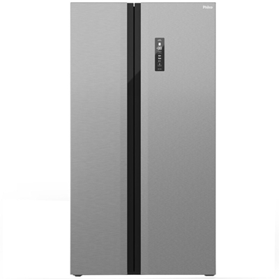 Geladeira/refrigerador 489 Litros 2 Portas Inox Side By Side - Philco - 220v - Prf504i