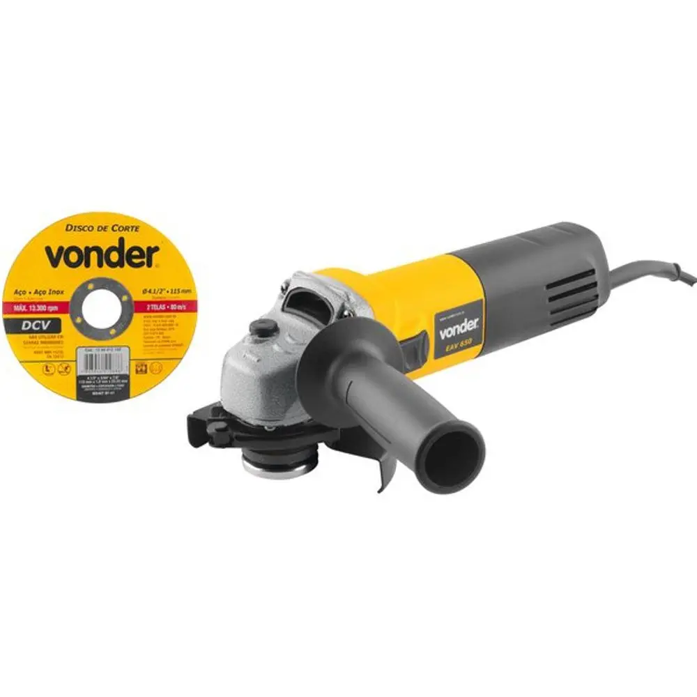 Esmerilhadeira Angular Vonder EAV650 650W 4.1/2