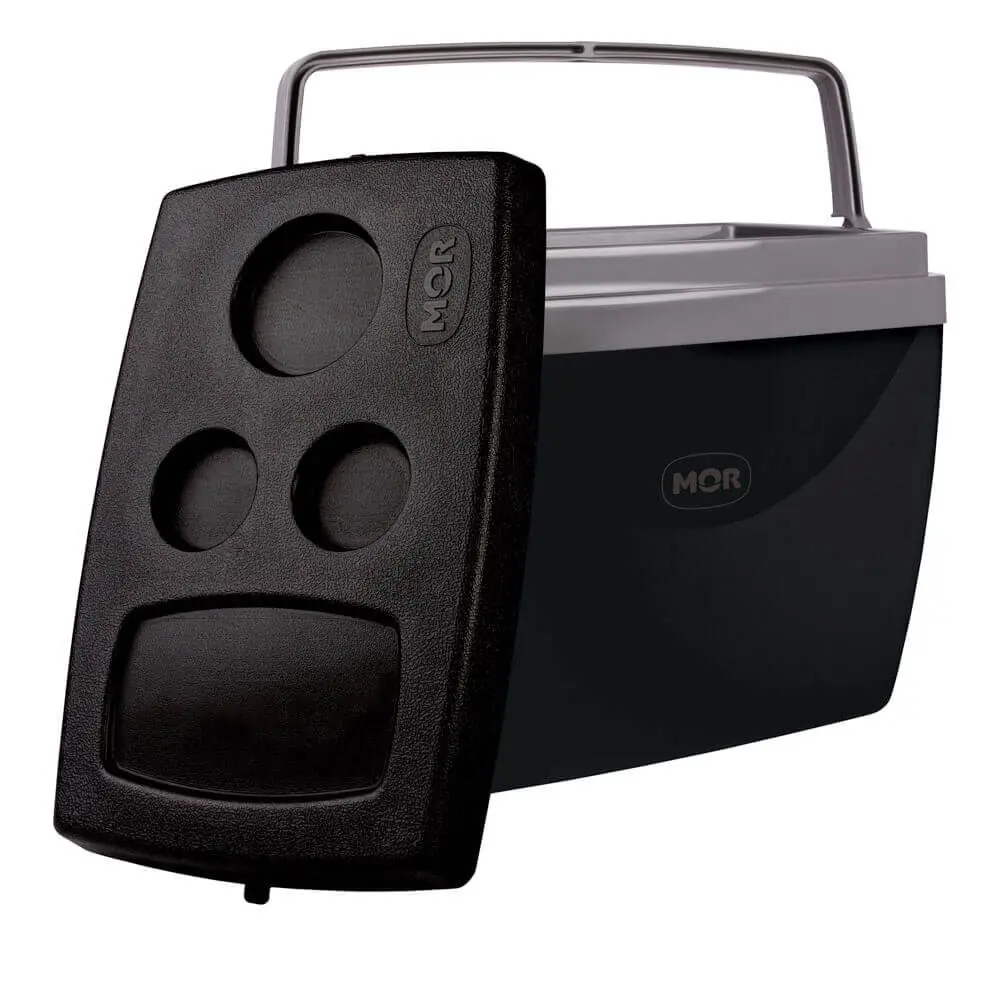 Caixa Térmica Mor Polipropileno 34L Preto