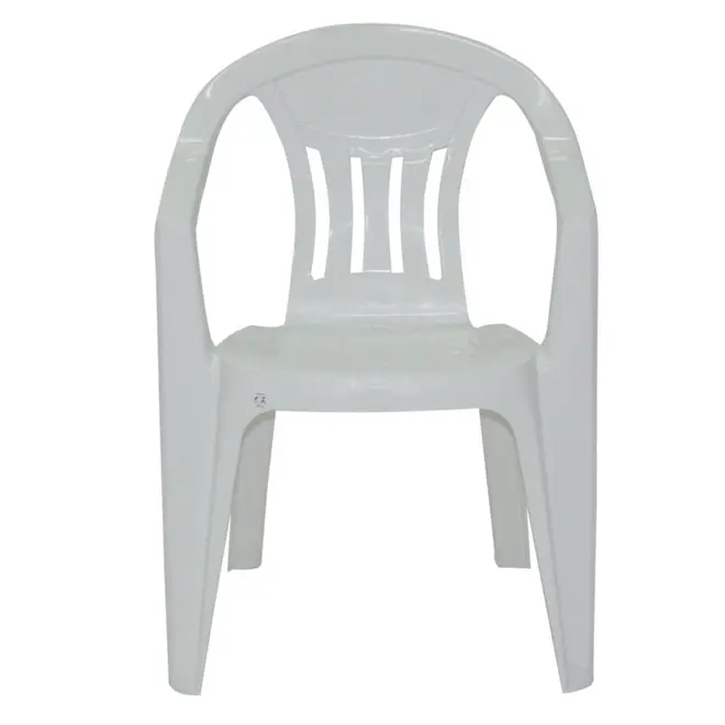 Cadeira Plástica Tramontina Ilhabela Basic com Braços Branco