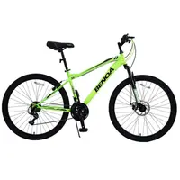 Bicicleta Benoá G26K0912 Verde Aro 26 Freio V-Brake Quadro Aço Carbono