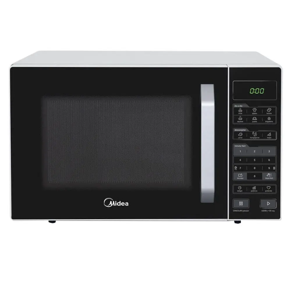 Micro-ondas 35L Branco e Preto Midea 110v