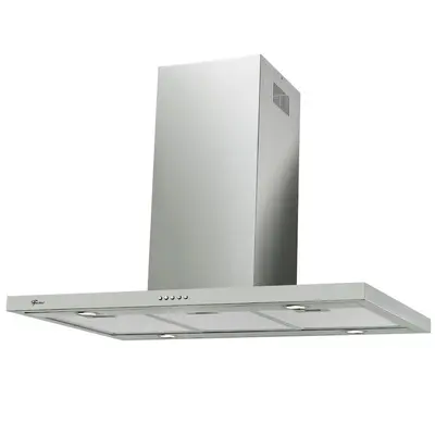 Coifa de Ilha Tradition Line Exaustor ou Depurador 90 cm Inox 17789 Fischer