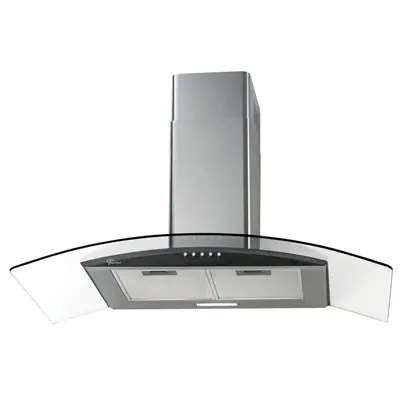 Coifa de Parede Fit Exaustor e Depurador 90cm Vidro 28019 Fischer