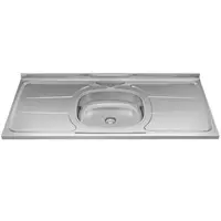 Pia de Cozinha Ghel Plus Inox 120cm