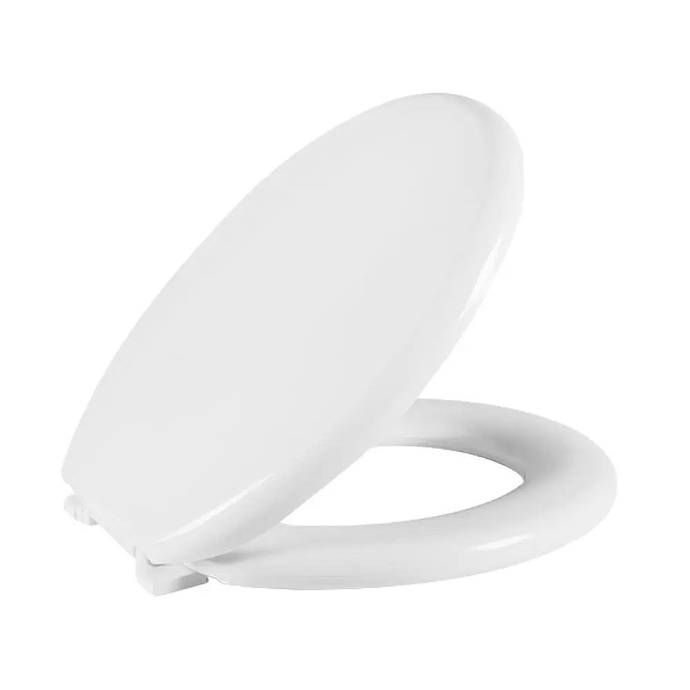 Assento Sanitário Astra Oval Universal Almofadado Branco