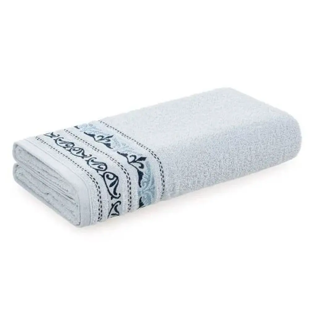 Toalha de Banho Karsten Lisboa 70x140cm Azul Marinho