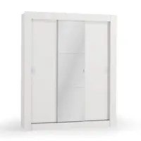 Guarda Roupa / Roupeiro Kappesberg H563 3 Portas de Correr Com Espelho 205x170x55cm