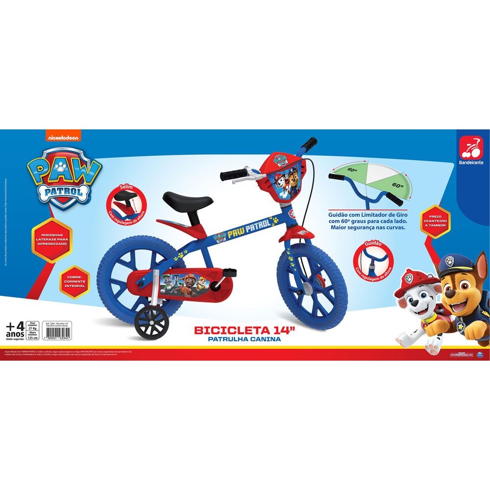 Balance Bike Aro 14