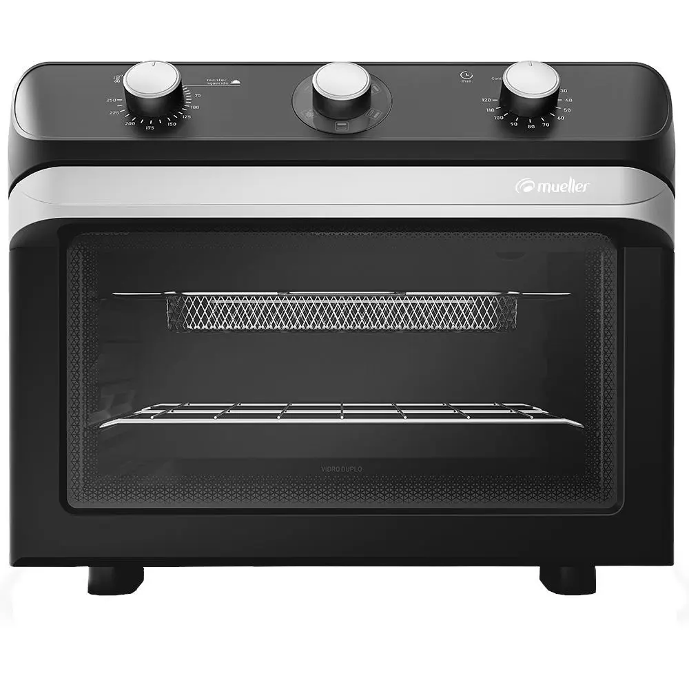 Air Forno Elétrico e Fritadeira Mueller MFB35G - 35L Preto 110v