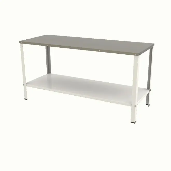 Mesa para Panificadora Braesi M-160 G2 Desmontável Tampo Inox e Prateleira 60x87x160cm