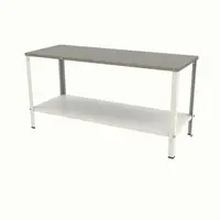 Mesa Para Panificadora Braesi M-160 G2 Desmontável Tampo Inox e Prateleira 60x87x160cm