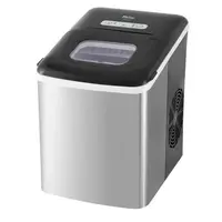 Máquina De Gelo Philco PMG01PI 12Kg De Gelo 100W Preto e Aço Escovado