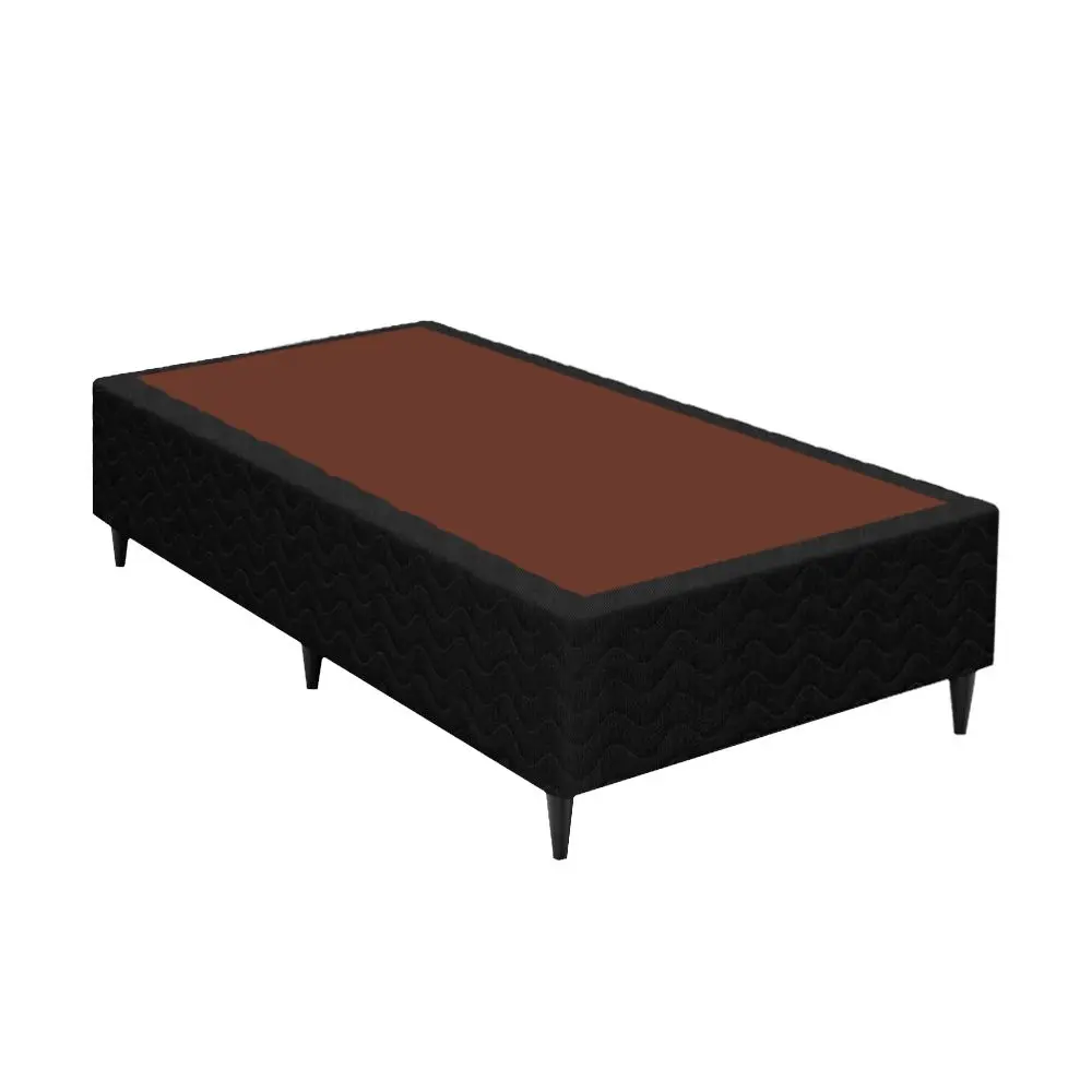 Box Para Colchão Solteiro Ortobom Sommier Pop 23x88x188cm Cinza