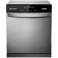 Lava Louças Brastemp BLF08BS 8 Serviços 5 Programas De Lavagem