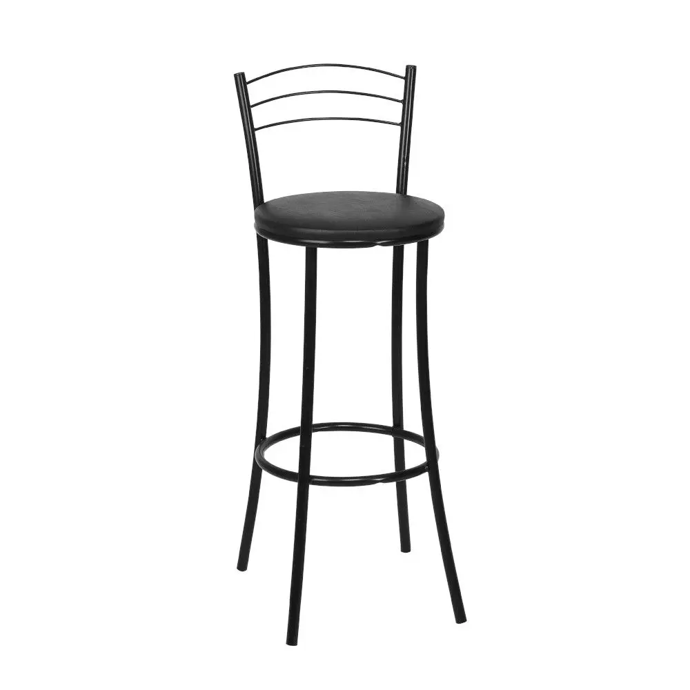 Banqueta Fil Mila 148 Tubo Material Sintético Preto