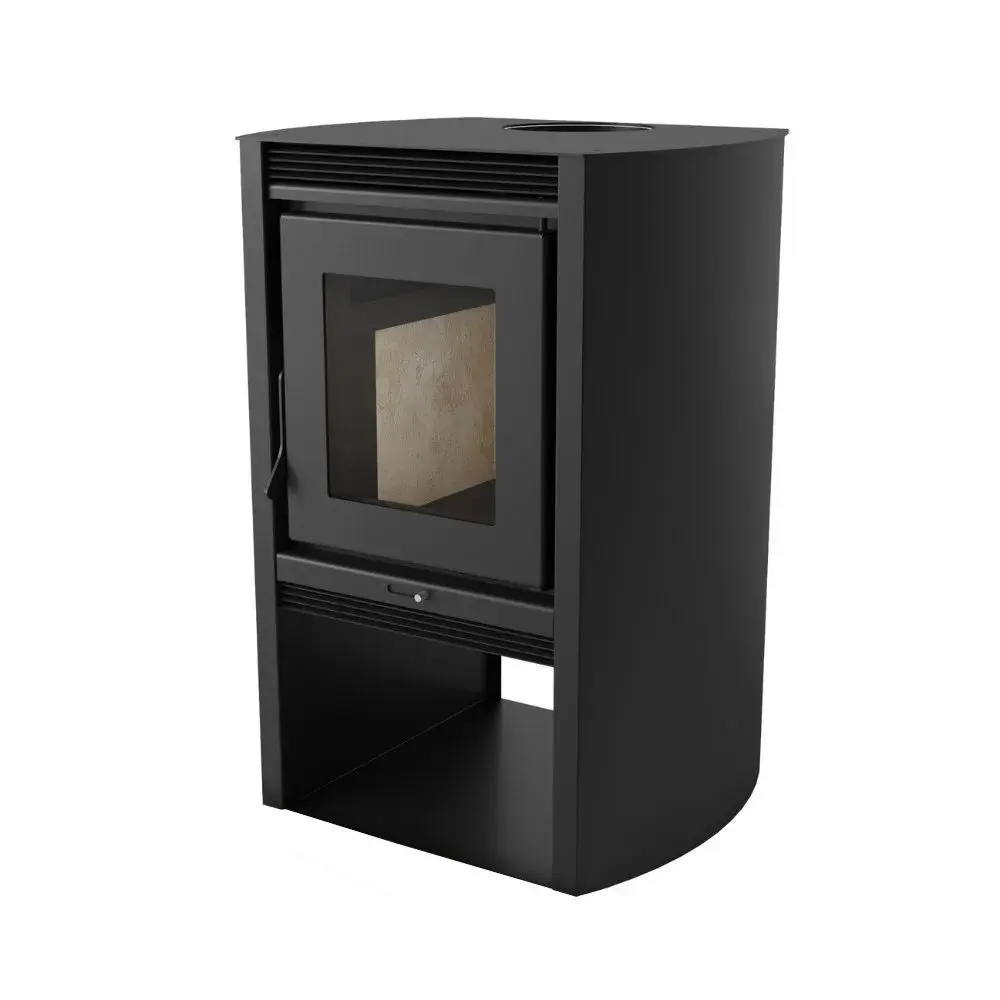 Calefator Metavila 690 GF Dupla Combustão 210m³ 70x49x41cm Preto