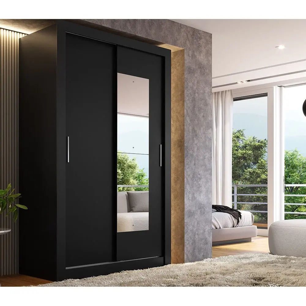 Guarda Roupa / Roupeiro THB 5712 City Glass 2 Portas Com Espelho