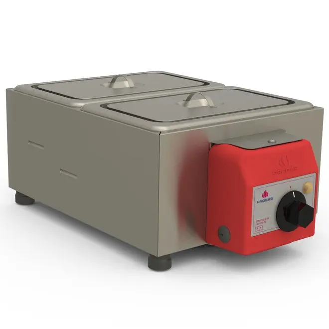 Derretedeira Elétrica Progás PRD-200 G2 2 Cubas Inox 110v