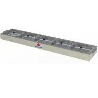 Buffet Frio Progas PRBF-50GN 5 Cubas Tampa De Vidro