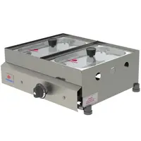 Molheira À Gás Progas PR-02G 2 Cubas Visor Em Vidro