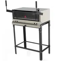 Forno Industrial Para Pizza Progas PRP-750 G2 Inox Sem Kit Gás Com Cavalete