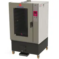 Forno Progas PRTLF-10000ST Turbo Lenha Capacidade 10 Esteiras Fornalha Frontal