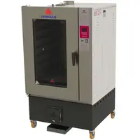 Forno a Lenha Progás PRTLF-8000 Style Turbo Capacidade 8 Esteiras Fornalha Frontal