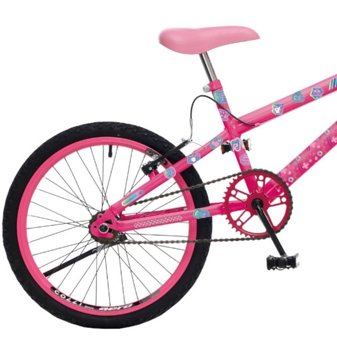 Cesta Bicicleta Aro 20 Bike Infantil Dianteira Cores com o melhor