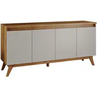 Buffet Viero Flip 4 Portas Sem Espelho MDP/MDF 76,6x156x41,5cm
