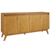 Buffet Viero Flip 4 Portas Sem Espelho MDP/MDF 76,6x156x41,5cm