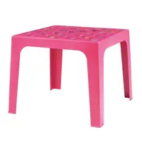 Mesa Infantil Mor 15151601 Plástica Kids Quadrada Estampada