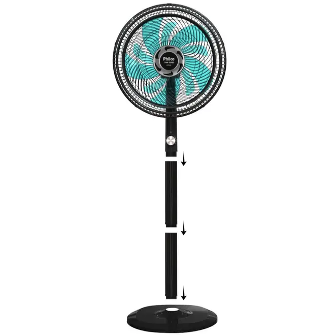 Ventilador de Coluna / Mesa Philco PVT466 10 Pás 40cm Tecnologia Maxx Force 174W 110v