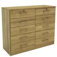 Cômoda Mademovel 2338.0003 10 Gavetas Com Chave 95x118x45cm