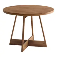 Mesa de Jantar Carraro 1594 Atria Aço e MDP 4 Lugares 76x100cm