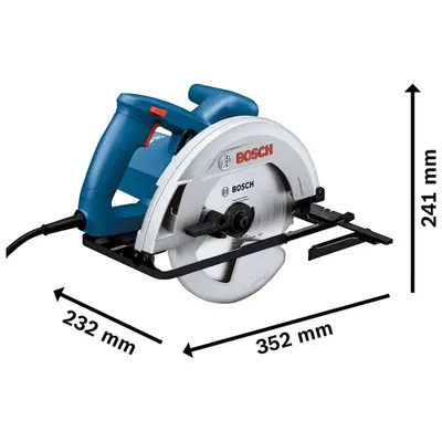 Serra Circular Bosch GKS130 Manual 1300W - Benoit.com.br