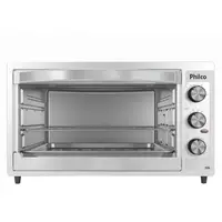 Forno Elétrico Philco PFE52B Dupla Resistência 52L Com Bandeja Coletora Timer 60 Minutos