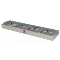 Buffet Frio Progás PRBF-40GN 4 Cubas Com Tampas de Vidro