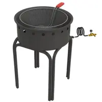 Fritadeira Progás PR-14G Tacho Pasteleiro 14L Alta Pressão
