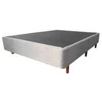 Box Para Colchão Casal Mannes 63730 Sky Revestimento em Tecido 25x138x188cm