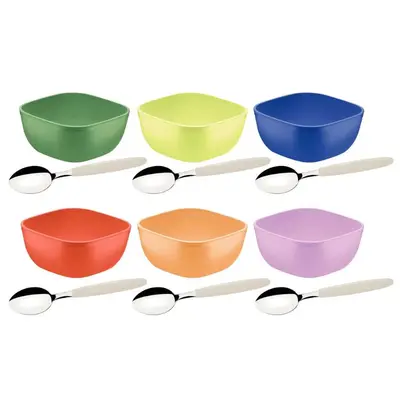 Conjunto de Sobremesa Tramontina Mix Color 25099/885 12 Peças
