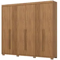 Guarda Roupa / Roupeiro Henn D325 6 Portas 4 Gavetas 230x252x48cm