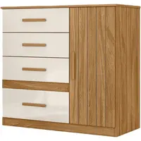 Cômoda Moval Venus 707032 1 Porta 4 Gavetas 100x98x47cm