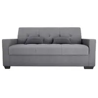 Estofado / Sofá Cama Matrix Lavinia 3 Lugares 2 Almofadas 88x203x92cm