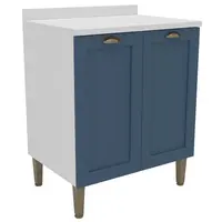 Balcão Mademóvel Lavanda Provençal 2320 70cm 2 Portas Com Tampo
