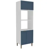 Torre Quente Mademóvel Lavanda Provençal 2322 Para Forno e Micro-ondas 70cm 3 Portas