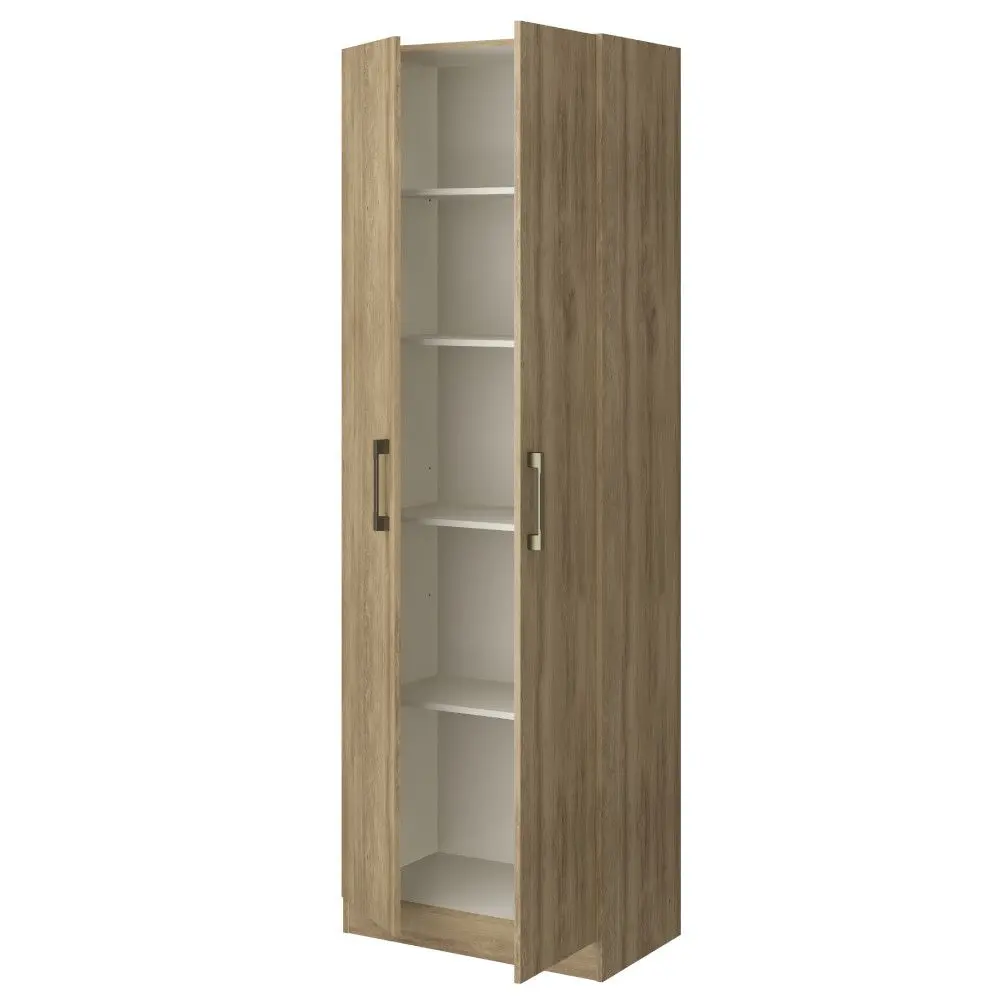 Comoda Multiuso Carraro 626 2 Portas 4 Prateleiras 169x56x33cm