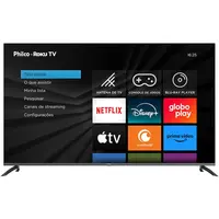 Smart TV Philco 58" DLED 4K Roku TV Dolby Áudio